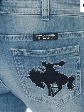 Cowgirl Tuff Wild & Wooly Cut-Off Shorts